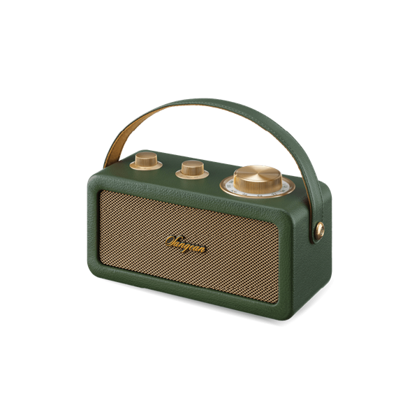Sangean ra-101 f/g hordozható retro zöld bluetooth/fm rádió
